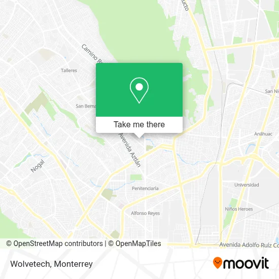Wolvetech map