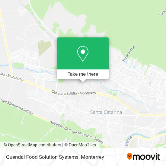 Quendal Food Solution Systems map