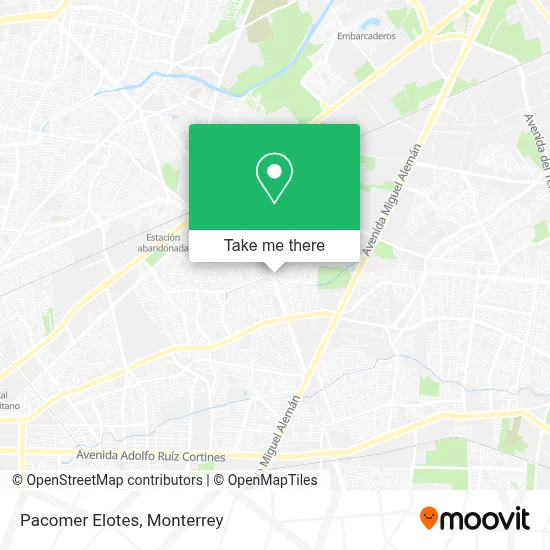 Pacomer Elotes map