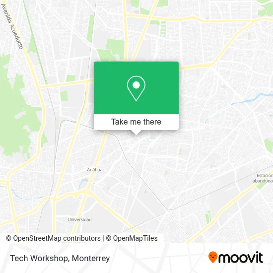 Tech Workshop map