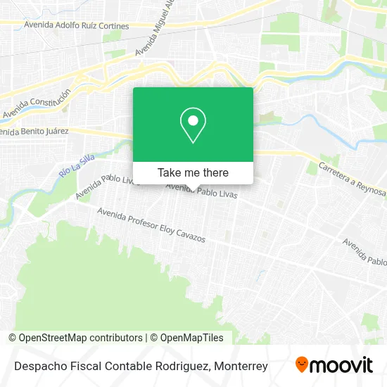 Despacho Fiscal Contable Rodriguez map