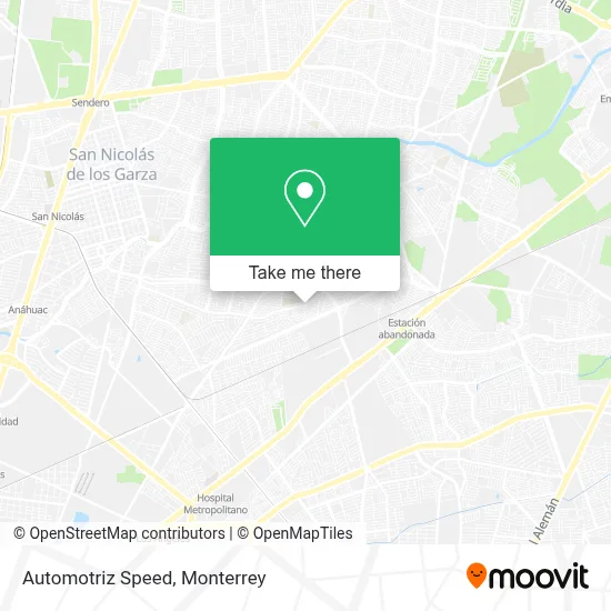 Automotriz  Speed map