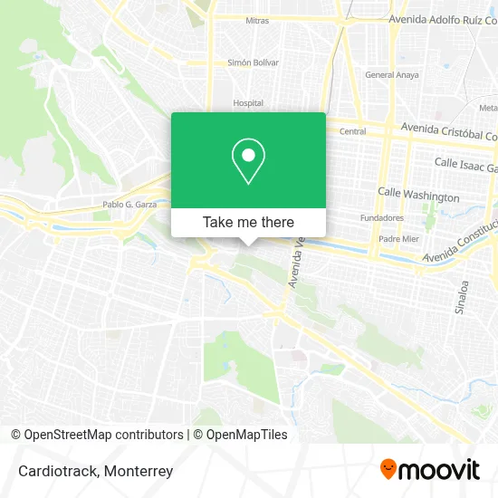 Cardiotrack map