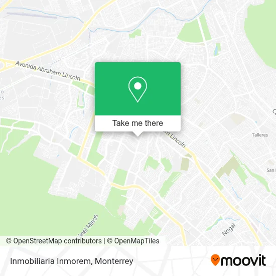 Inmobiliaria Inmorem map