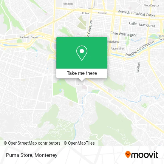 Puma Store map