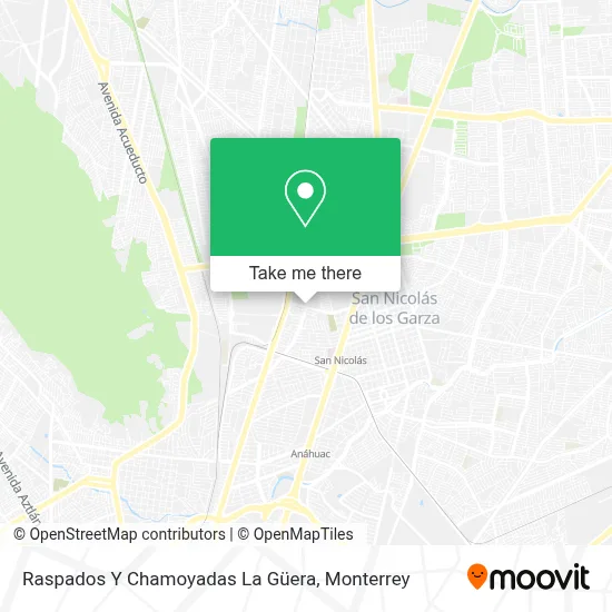 Raspados Y Chamoyadas                 La Güera map