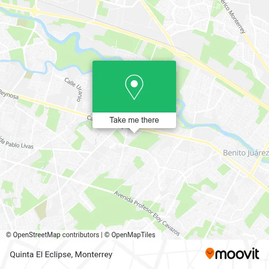 Quinta El Eclipse map
