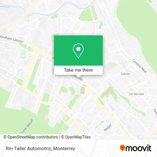 Rm Taller Automotriz map