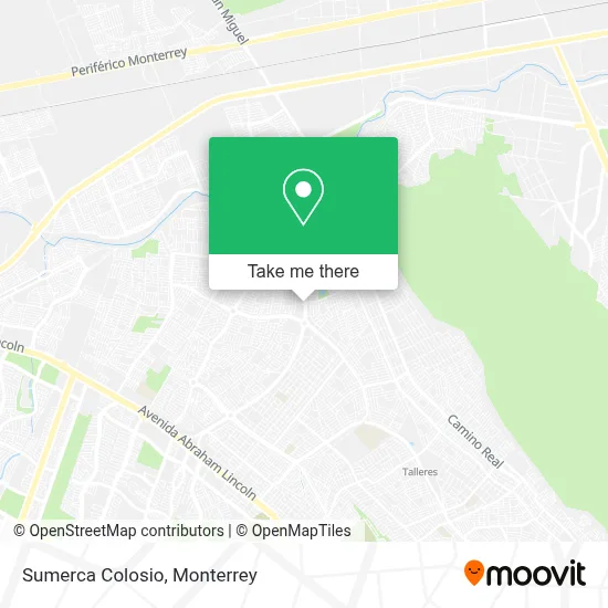 Sumerca Colosio map