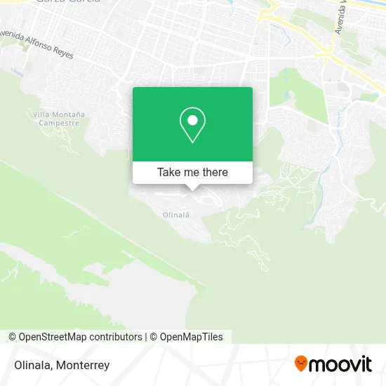 Olinala map