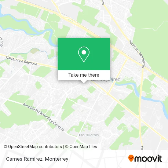 Carnes Ramirez map