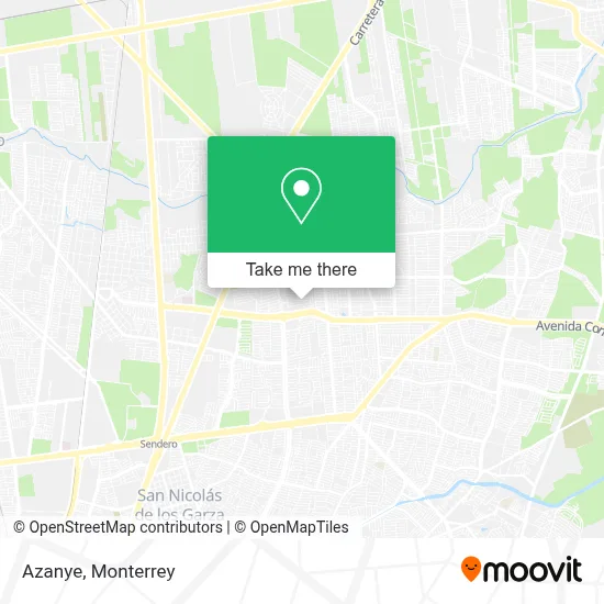 Azanye map