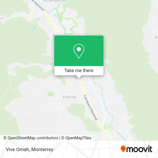 Vive Omah map