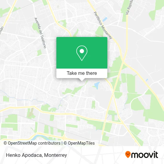 Henko Apodaca map