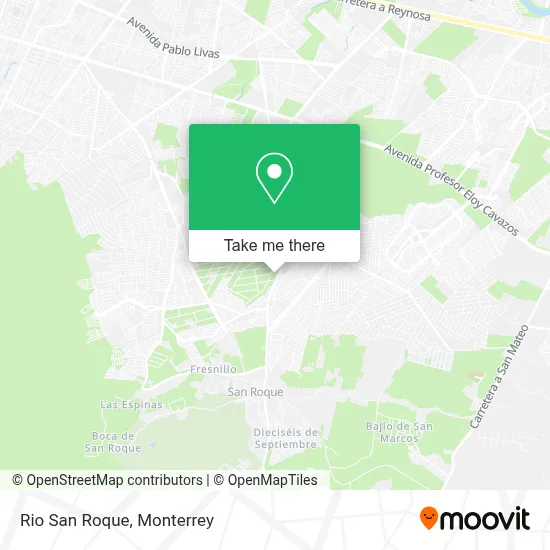 Rio San Roque map