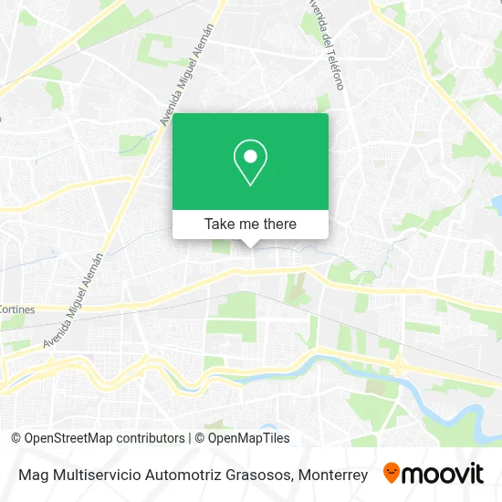 Mag Multiservicio Automotriz Grasosos map