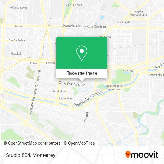 Studio 804 map