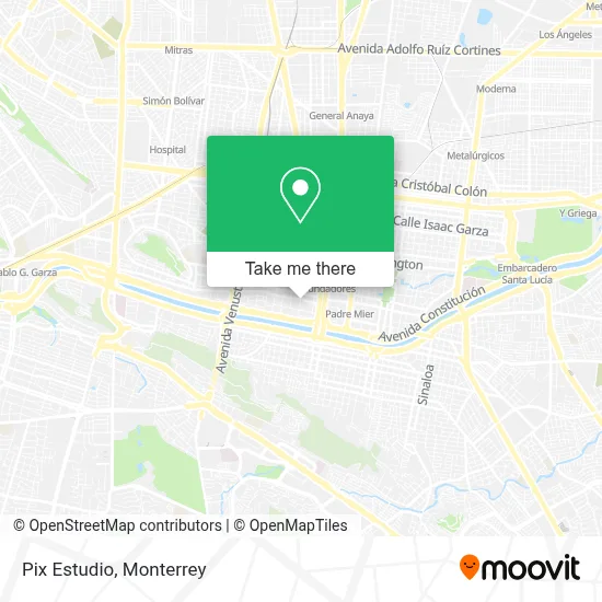 Pix Estudio map