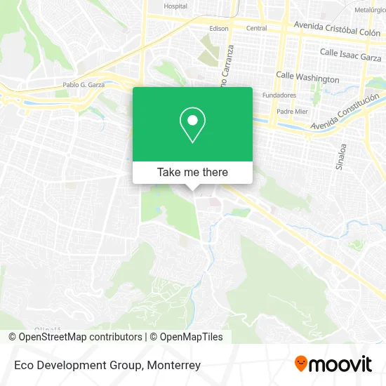 Eco Development Group map