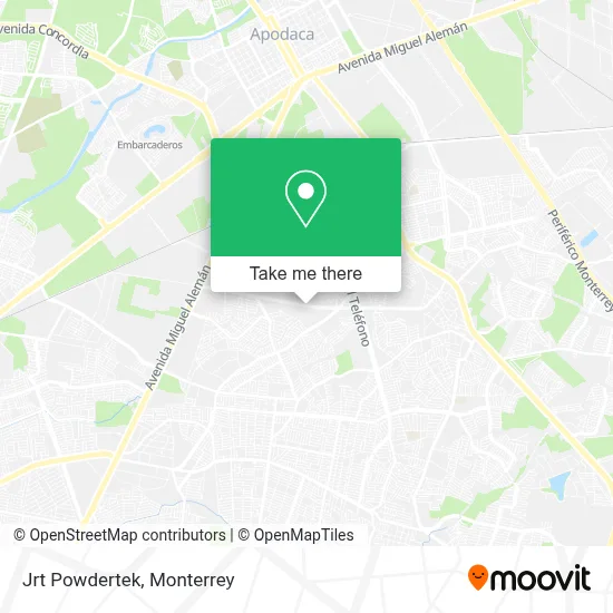 Jrt Powdertek map