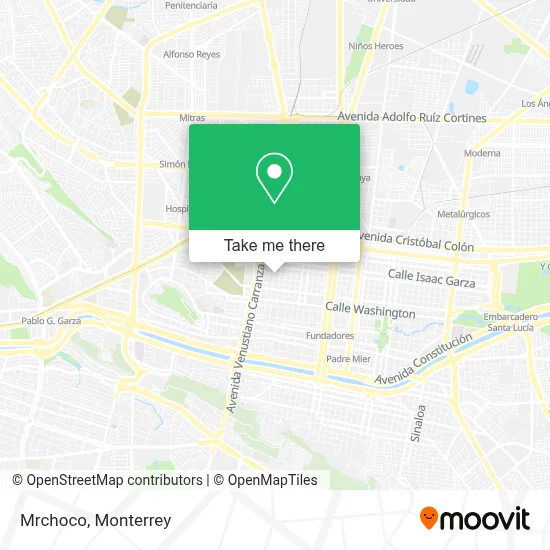 Mrchoco map