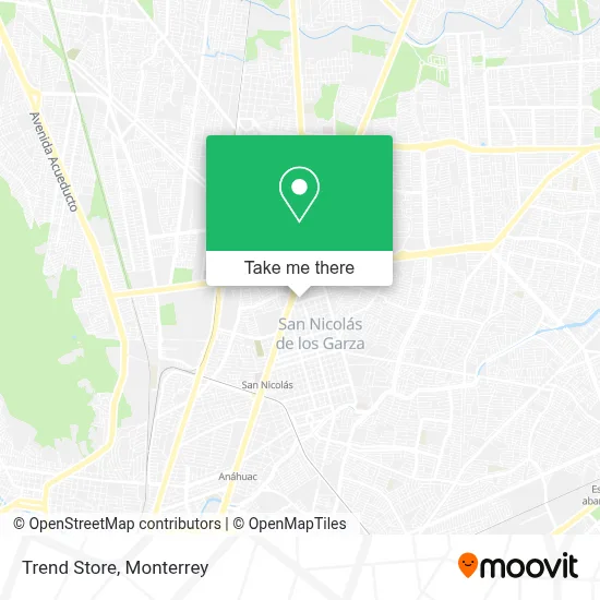 Trend Store map