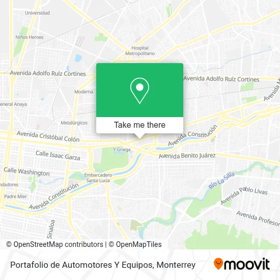 Portafolio de Automotores Y Equipos map