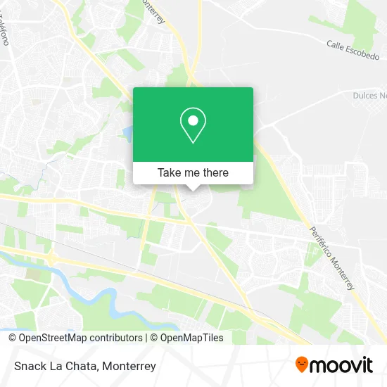 Snack La Chata map