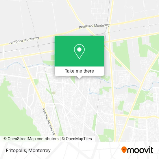 Fritopolis map