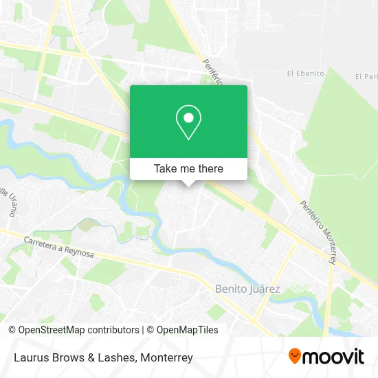 Laurus Brows & Lashes map