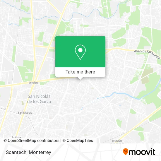 Scantech map