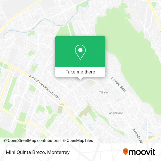 Mini Quinta Brezo map