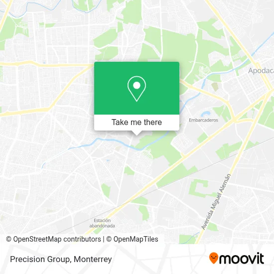 Precision Group map