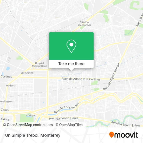 Un Simple Trebol map
