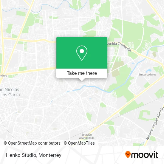 Henko Studio map