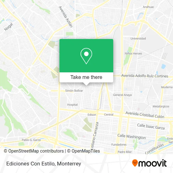 Ediciones Con Estilo map