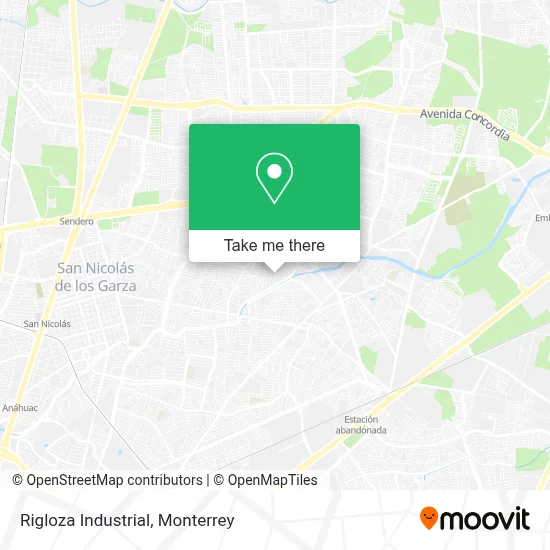 Rigloza Industrial map