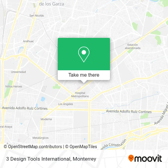 3 Design Tools International map