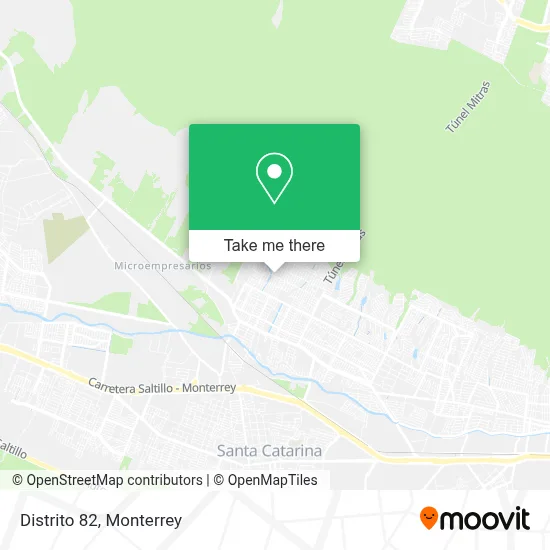 Distrito 82 map