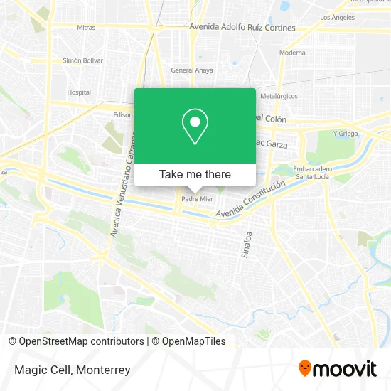 Magic Cell map