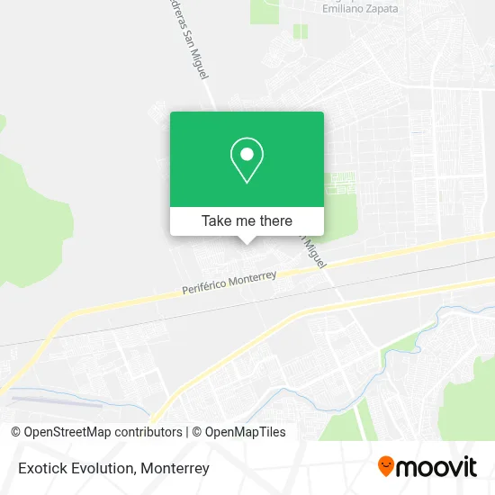Exotick Evolution map