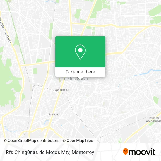 Rfs Ching0nas de Motos Mty map