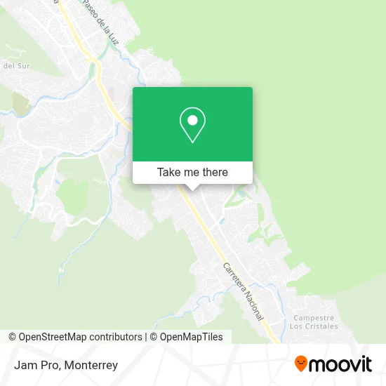 Jam Pro map