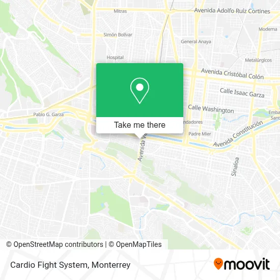 Cardio Fight System map