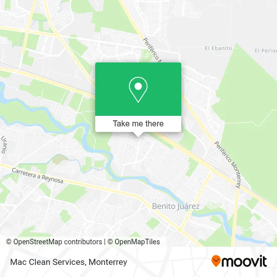Mac Clean Services map