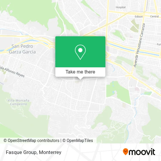 Fasque Group map
