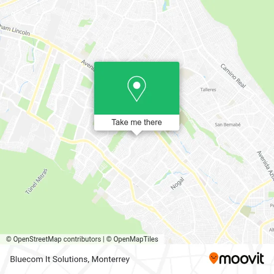 Bluecom It Solutions map