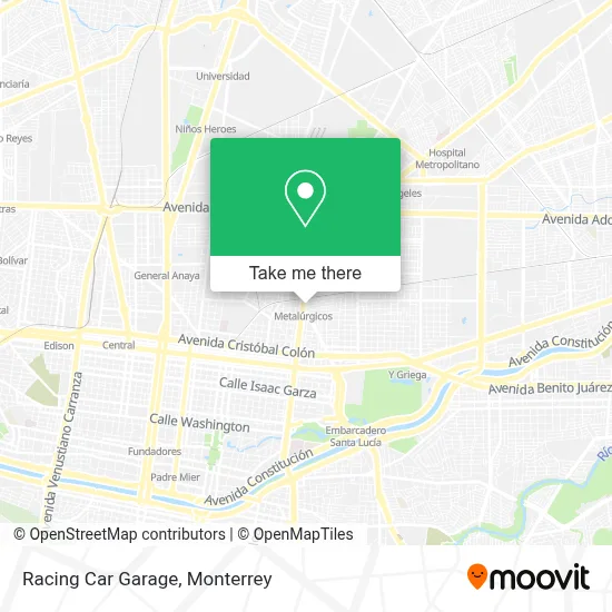 Racing Car Garage map