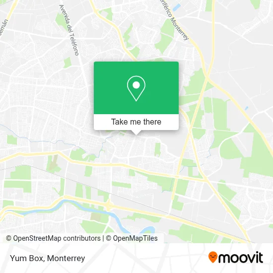Yum Box map