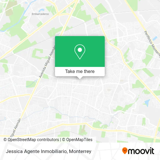 Jessica Agente Inmobiliario map